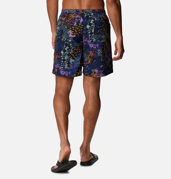 Columbia Summerdry Shorts Blue For Men's NZ26083 New Zealand